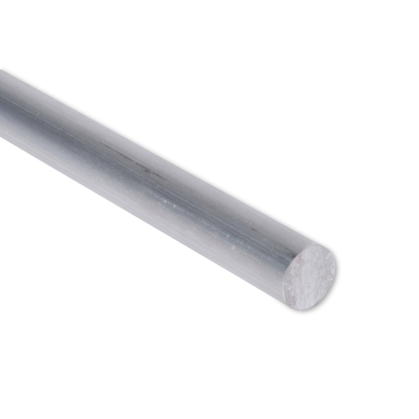 1/2" Diameter, 6061 Aluminum Round Rod, 1" Length, T6511, Extruded, 0.50 inch Dia